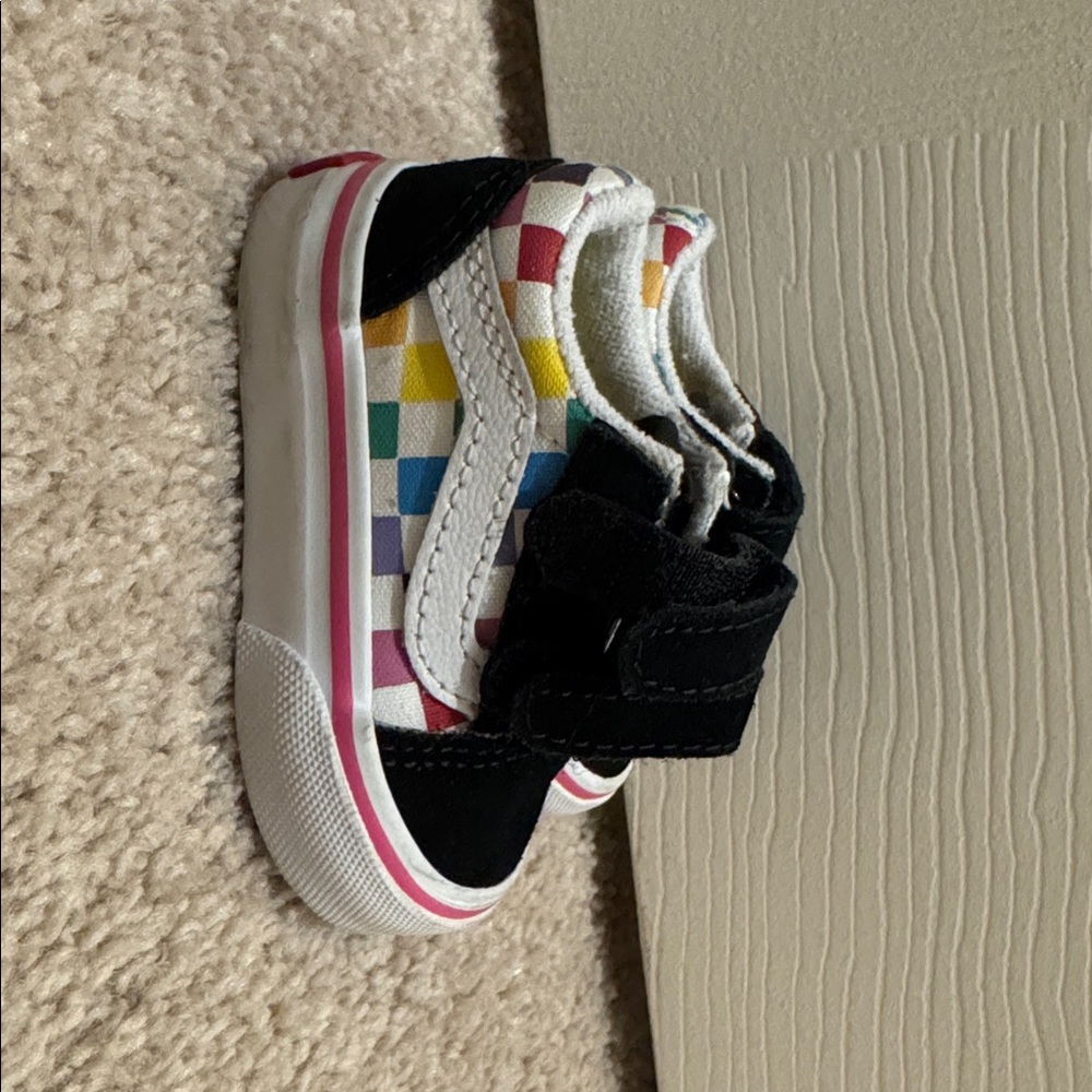 Vans Multicolor Checkerboard Baby Shoes